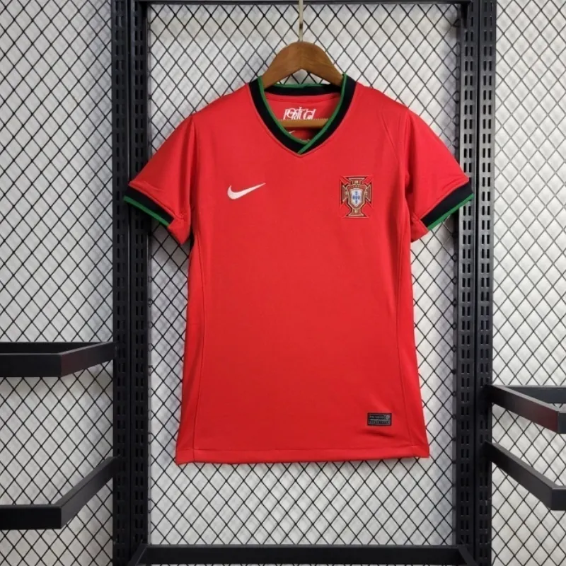 2024 Portugal Home Women Shirt Football AAAAJersey Yupoo 7