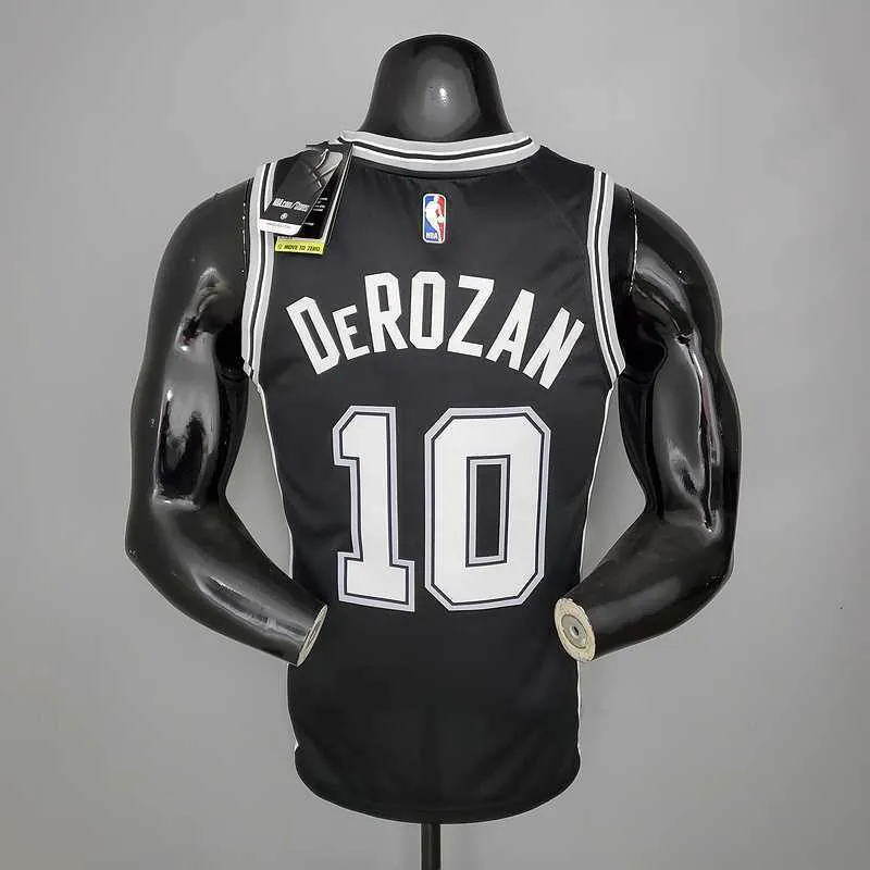 DeROZAN#10 Spurs Spurs Black 2