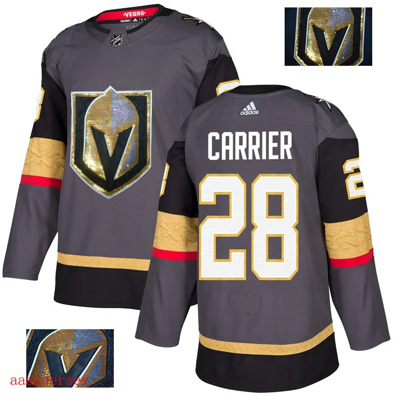 2018 Vegas Golden Knights ice hockey jersey M-3XL 维加斯金骑士队时尚亮片款冰球服 4