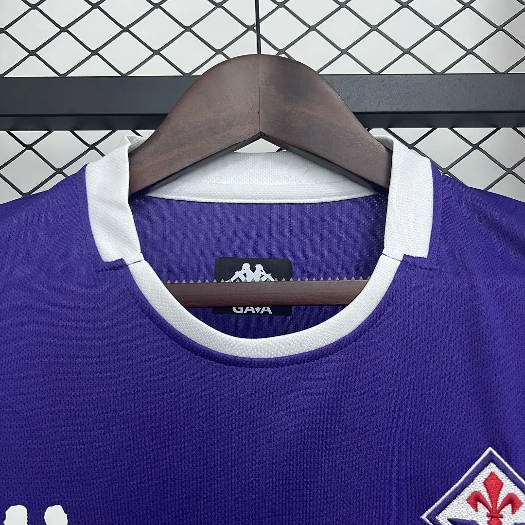 25-26 Fiorentina Home Kit Football T-Shirt Soccer AAAAJersey Yupoo 2