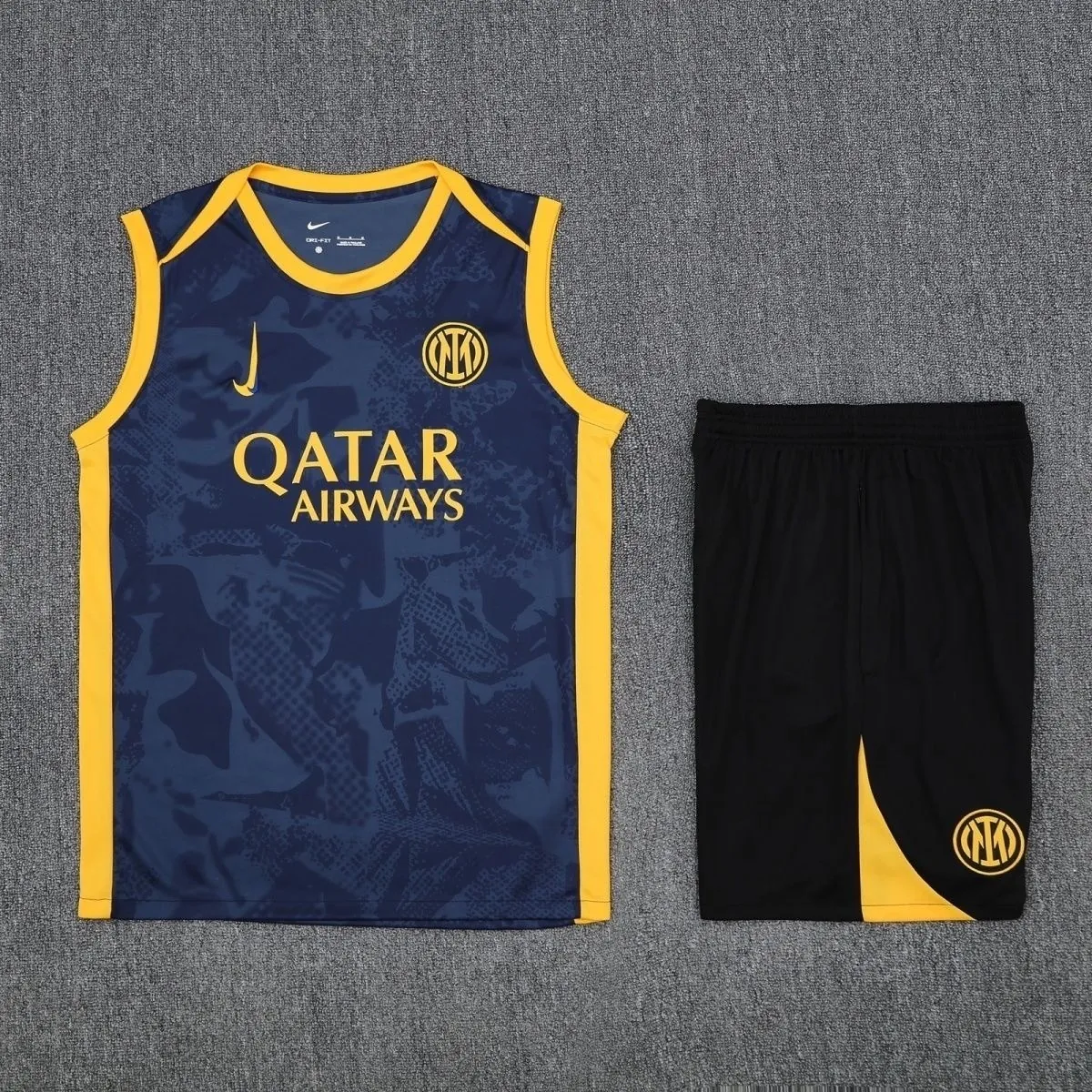 25-26 Inter Milan Navy Training Kits Football Vest Suits 1