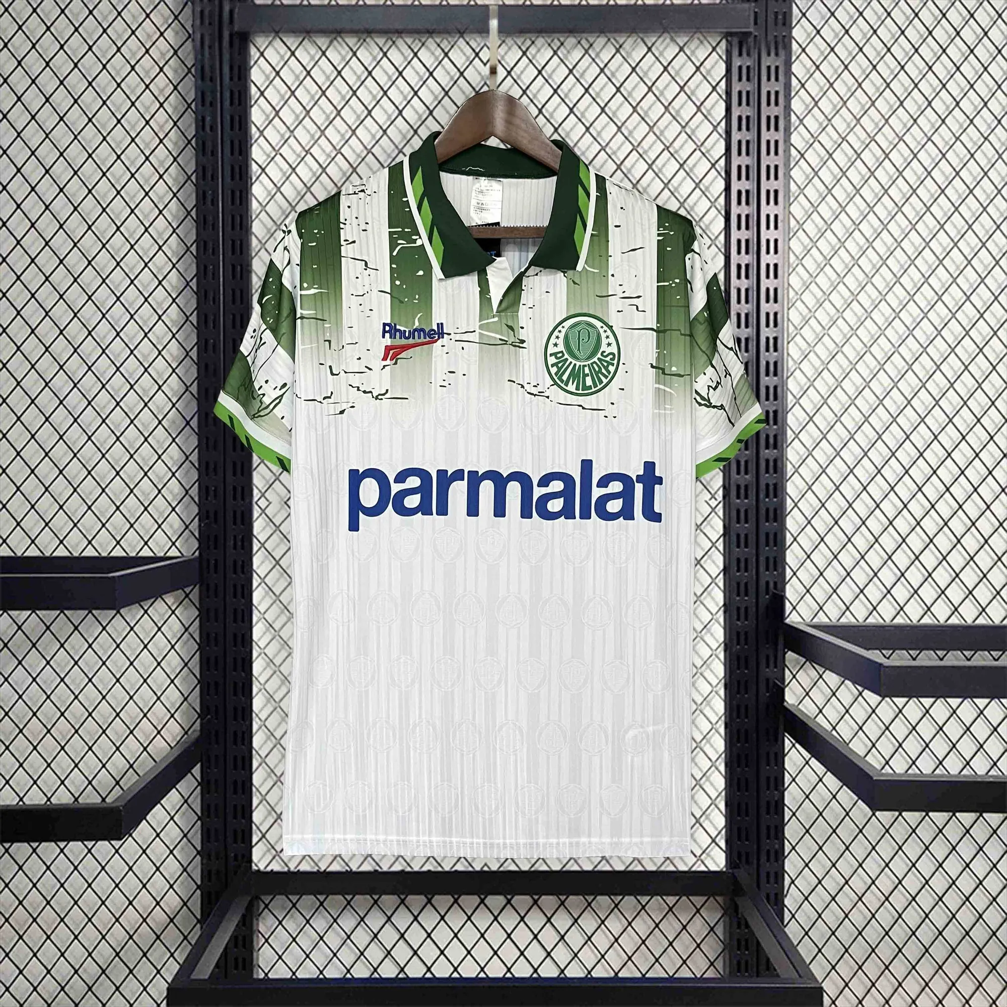 96-97 Palmeiras Away Retro Kit Football AAAAJersey Yupoo 6