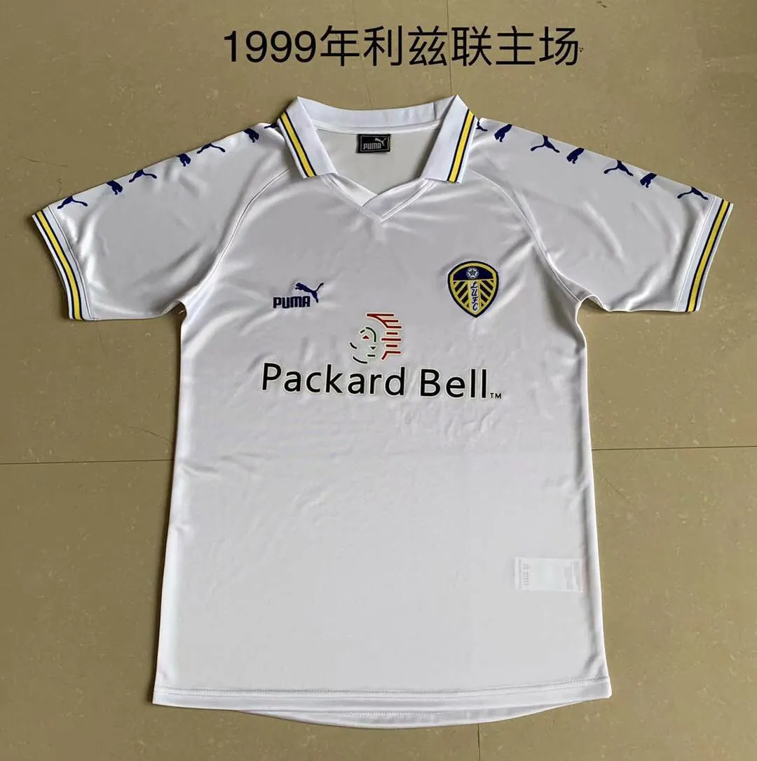99-00 Leeds United home white 2