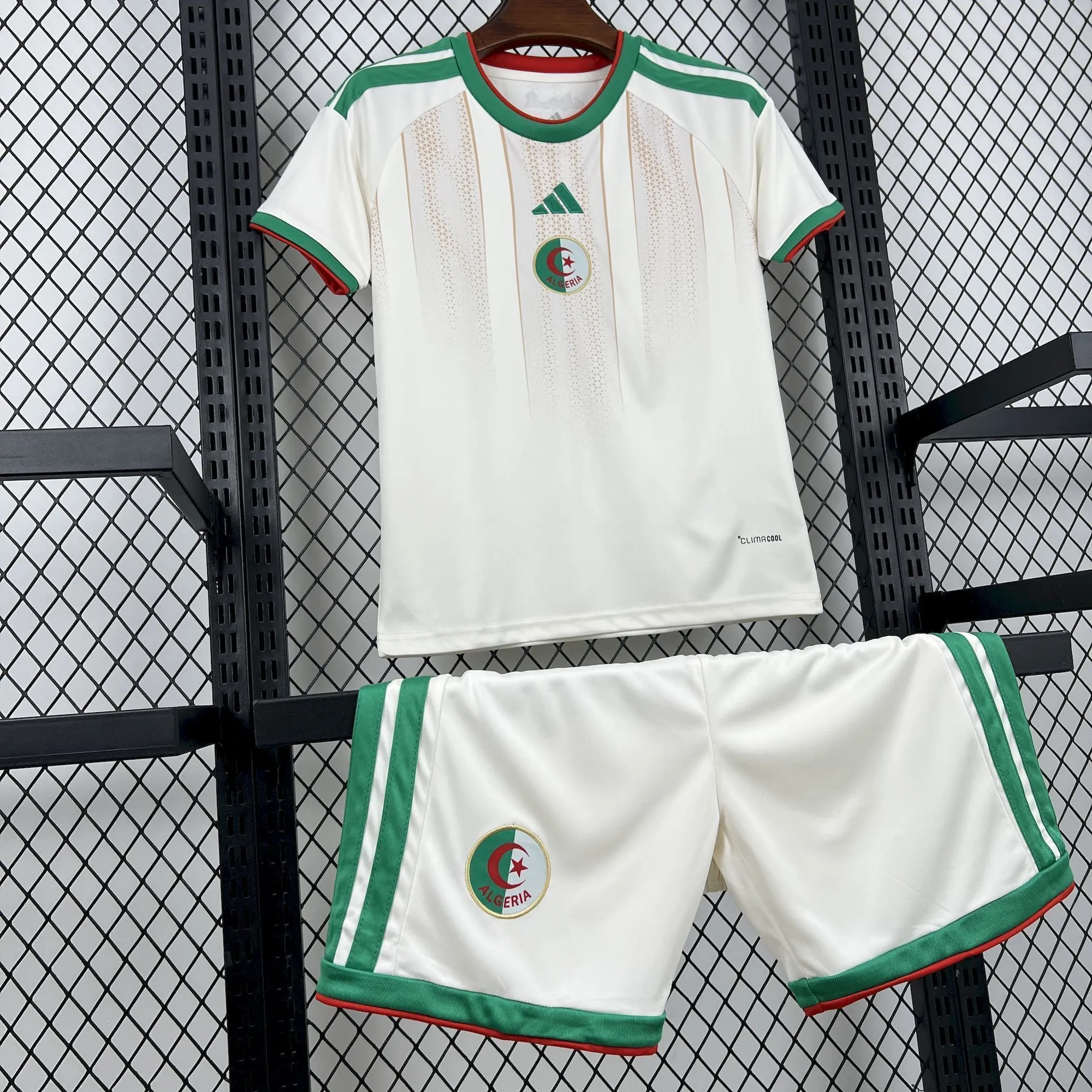 World Cup 2026 Algeria Home Kids Kit Soccer T-Shirt AAAAJersey Supply Yupoo 2
