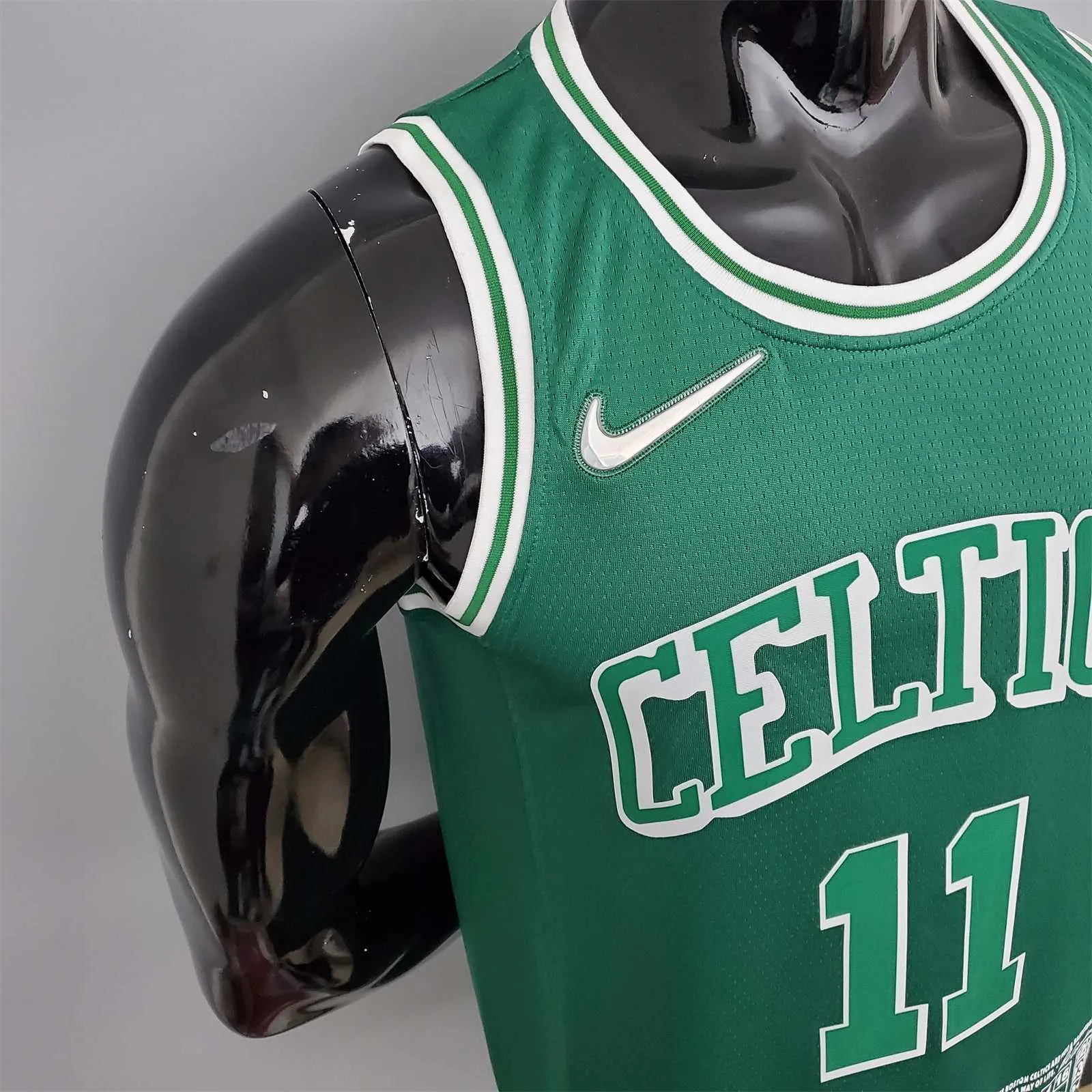 2022 season irving#11 Celtics City Edition Green 8