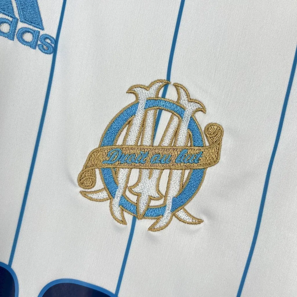 09-10 Marseille Home Retro Kit Vintage Shirt AAAAJersey Supply Yupoo 5