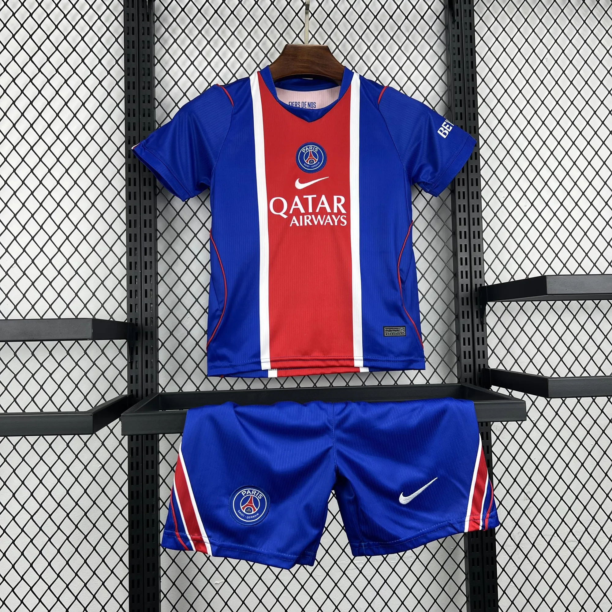 26-27 PSG Home Kid Kits Youth Football Apparels AAAAJersey Supply Yupoo 6 5