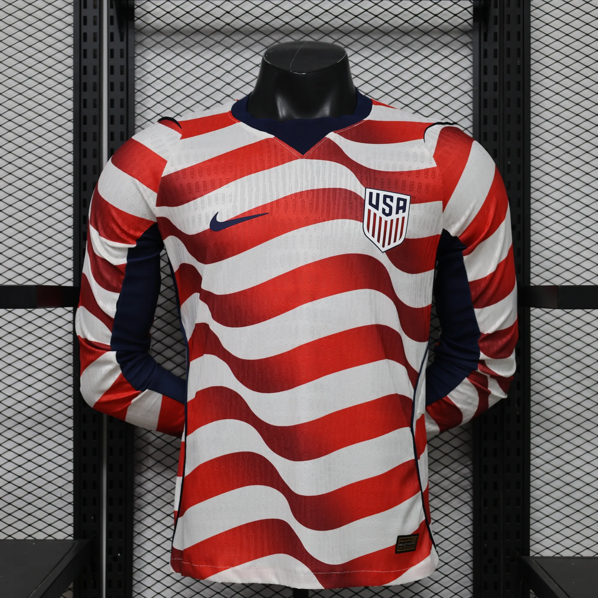 2026 World Cup United States Home Kit Player Version Long Sleeve Shirt AAAAJersey Supply Yupoo 9 3
