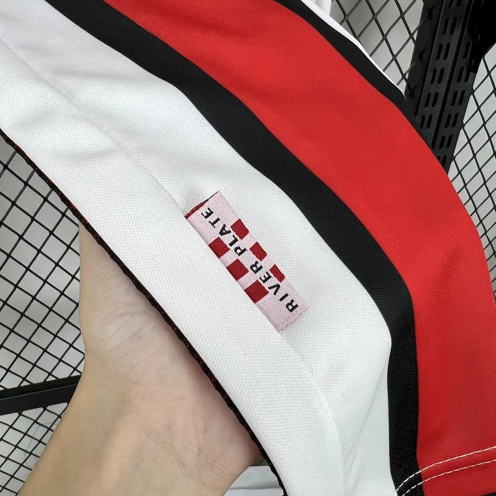 99-00 River Plate Home Retro Kit Vintage Shirt AAAAJersey Supplier Yupoo 7