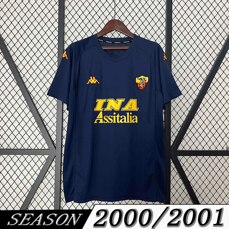 00-01 Roma Third Retro Kit Jersey Supplier Yupoo 2
