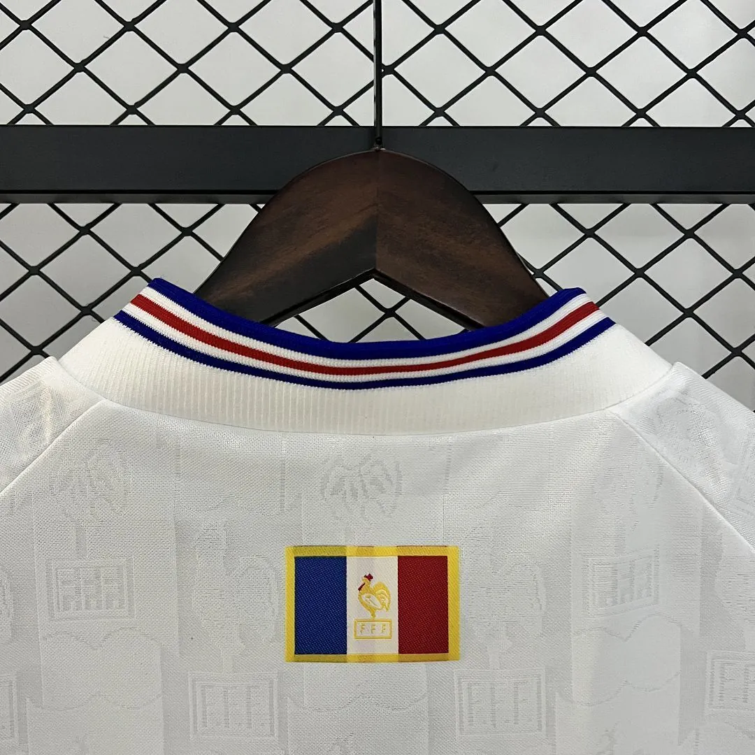 2006 France Away Retro Kit Vintage Shirt AAAAJersey Dropship Yupoo 2