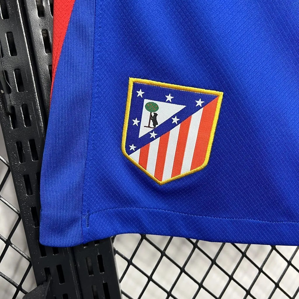 24-25 Atletico Madrid Home Shorts Football Trousers Soccer AAAAJersey Yupoo 3