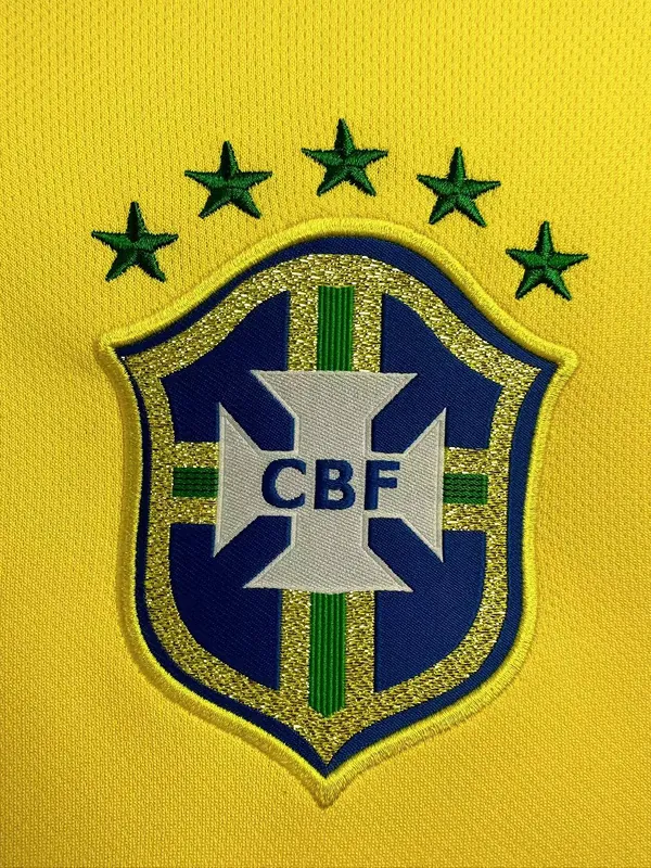 2014 Brazil Home Retro Kit Vintage T-Shirt AAAAJersey Supplier Yupoo 1