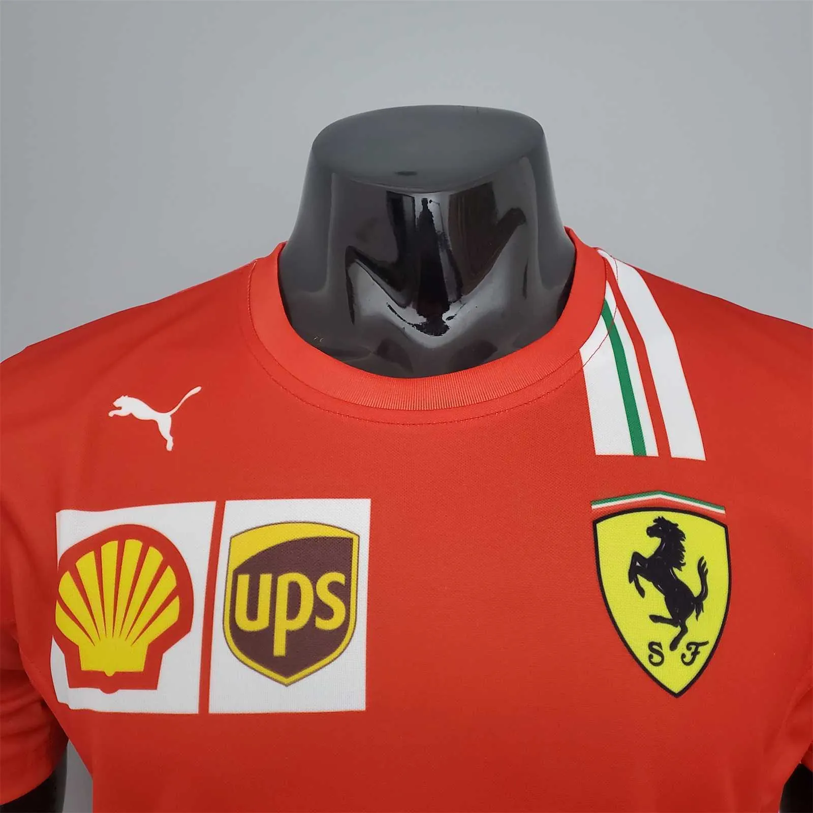 F1 Formula One; Ferrari racing suit red 2