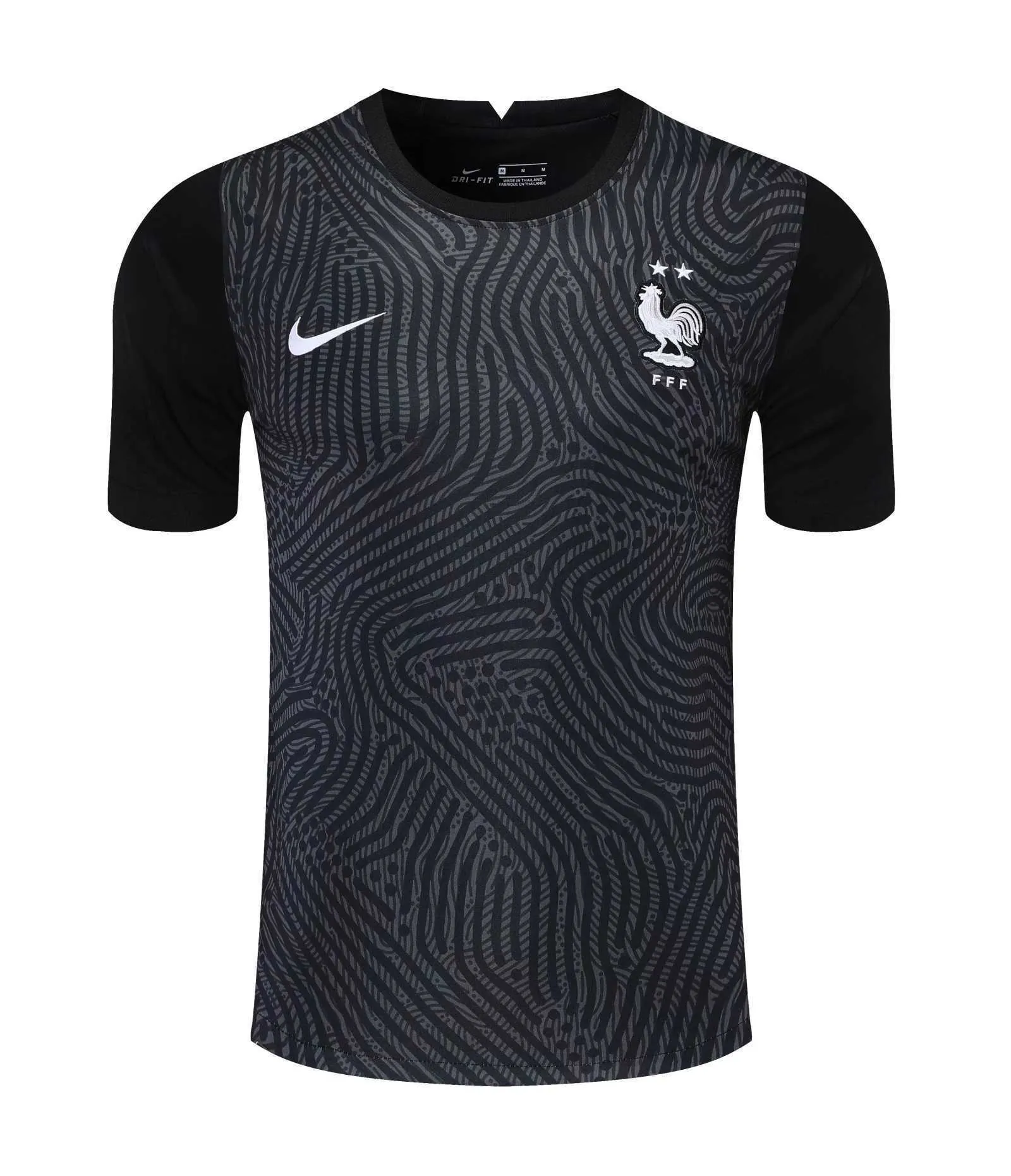2021 France black goalkeeper 8