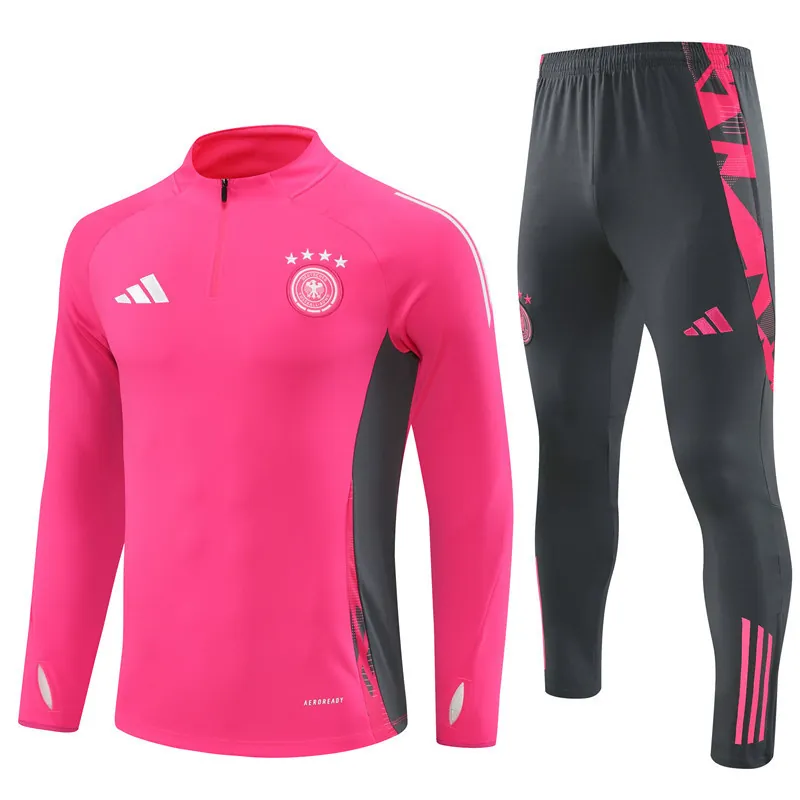 2024 Germany Long Sleeve Training Suit Football Shirts 4