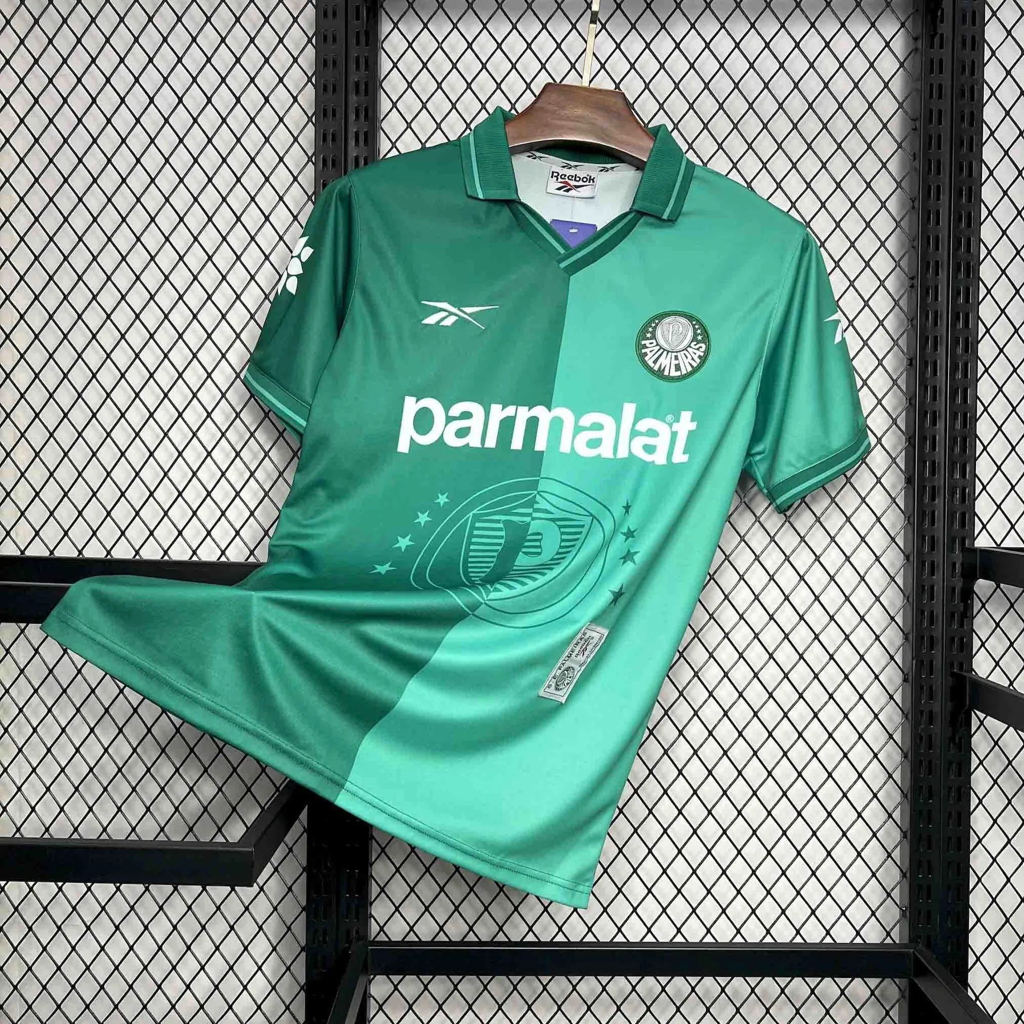 97-98 Palmeiras Home Retro Kit Vintage Shirt AAAAJersey Supplier Yupoo 5