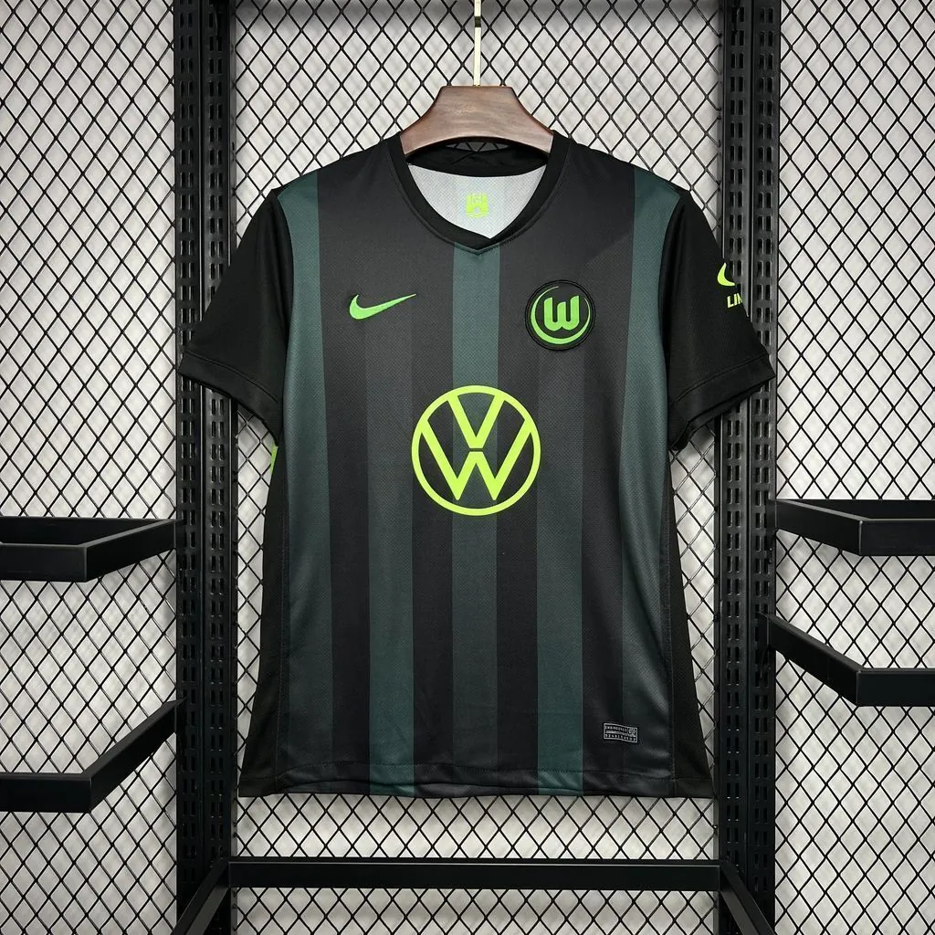 24-25 Wolfsburg Away Kit Football Wear Sport AAAAJersey Yupoo 6