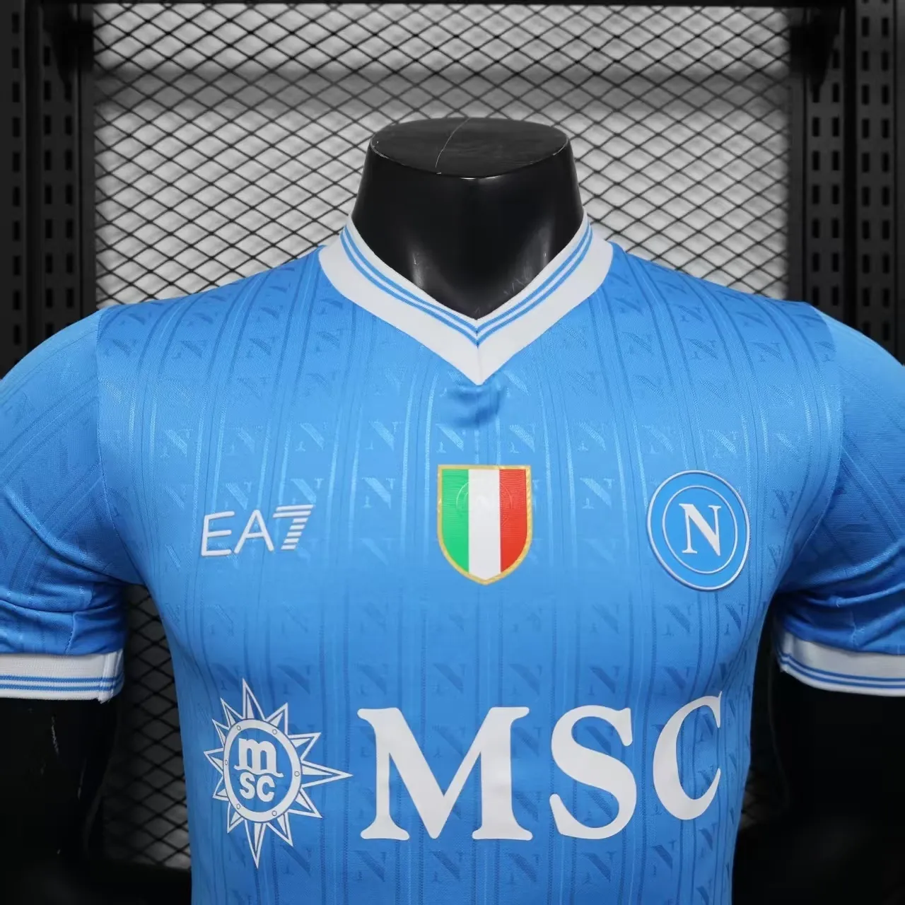 25-26 Napoli Home Player Version Kit Football T-Shirt Sport Summer Clothes AAAAJersey Supply Yu 5