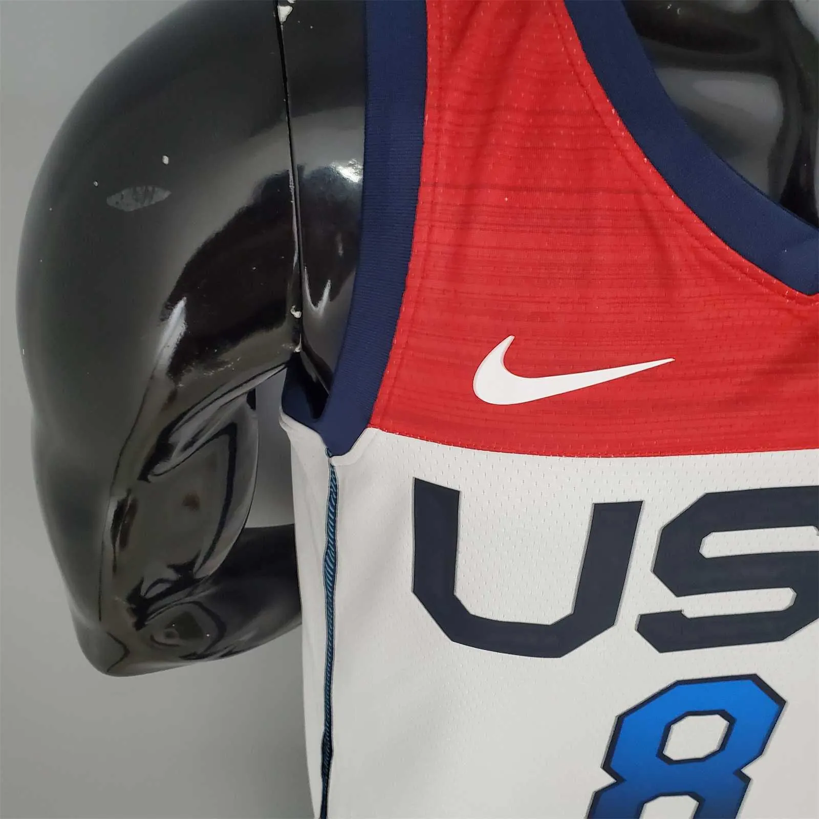 2021 Olympic Games MIDDLETON#8 USA Team USA White Red 5