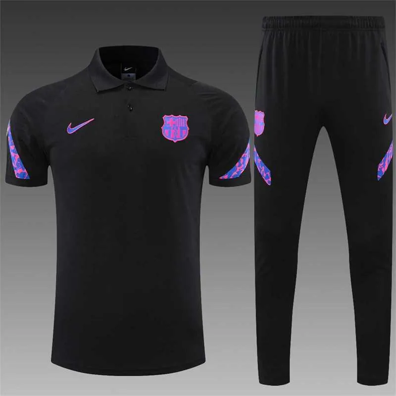 Barcelona Polo black purple-logo 9