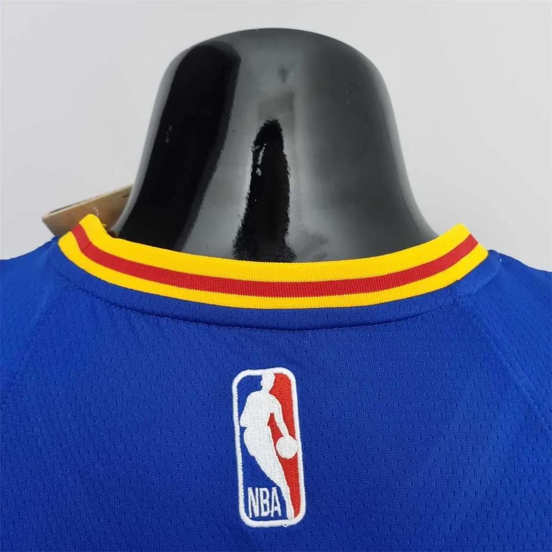 Toscano#95 Golden State Warriors Mexico Exclusive Blue NBA Jersey 6