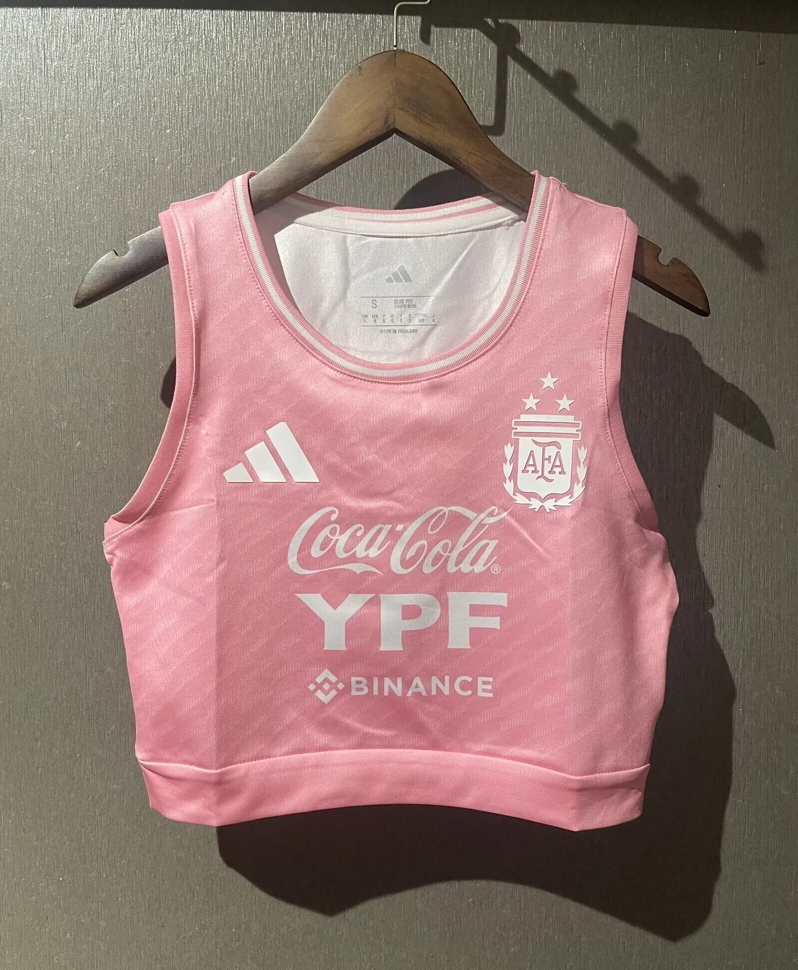 2025 Argentina Women Yoga Vest Football Sino Kit AAAAJersey Supply Yupoo 2