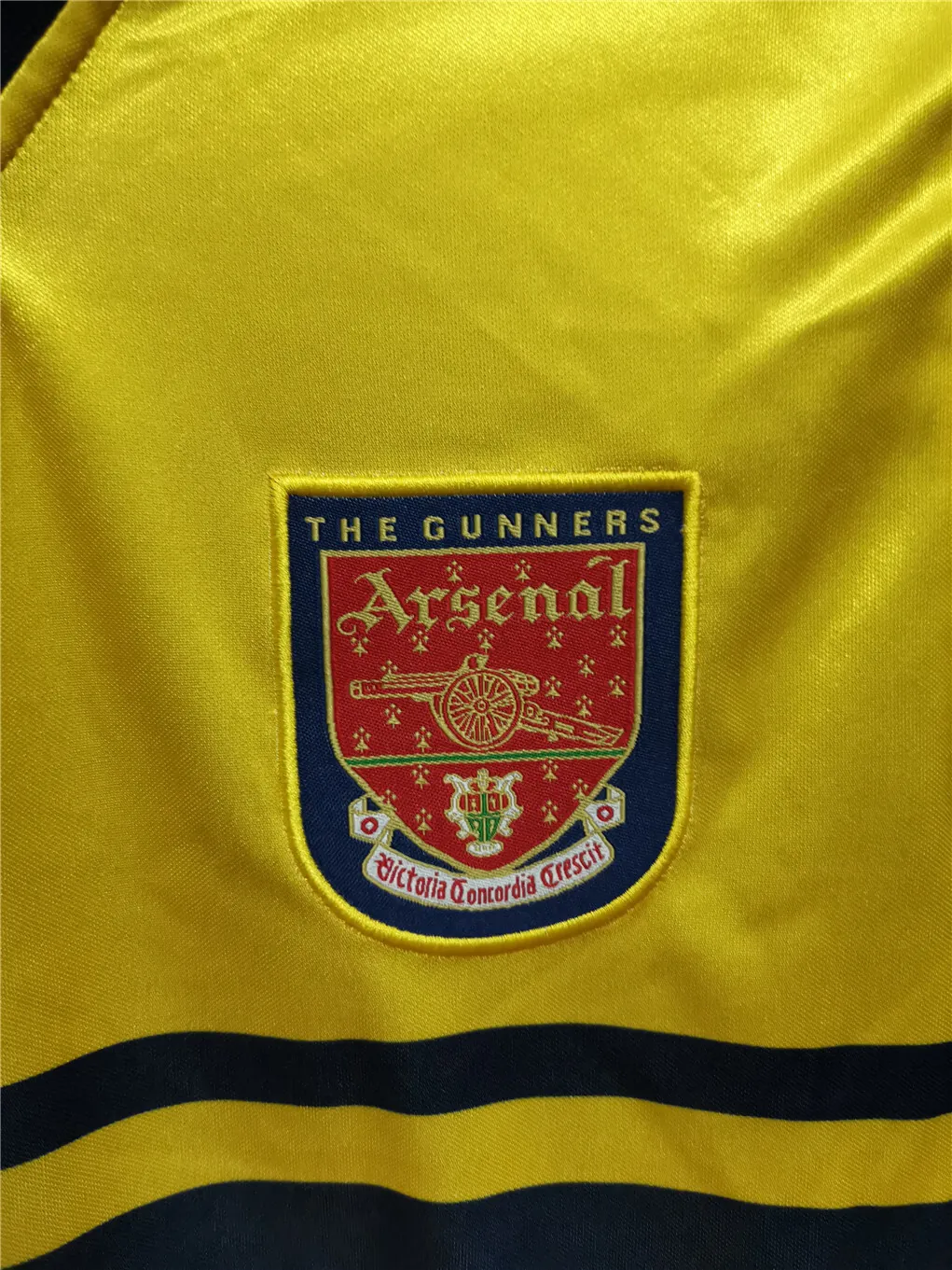 97-98 Arsenal away yellow 1