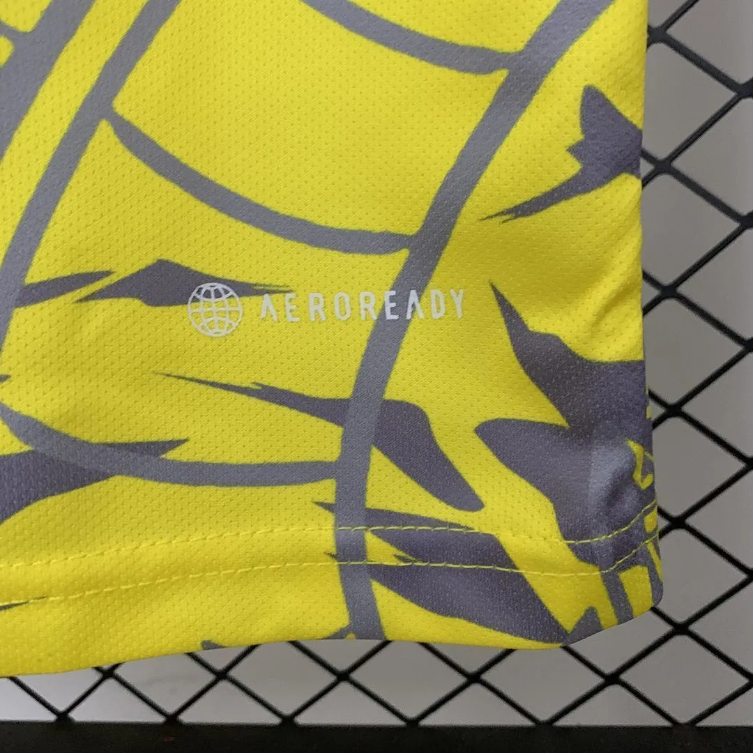 25-26 Real Madrid Yellow Dragon Special Edition Shirt Football Uniform AAAAJersey Dropship Yupo 4