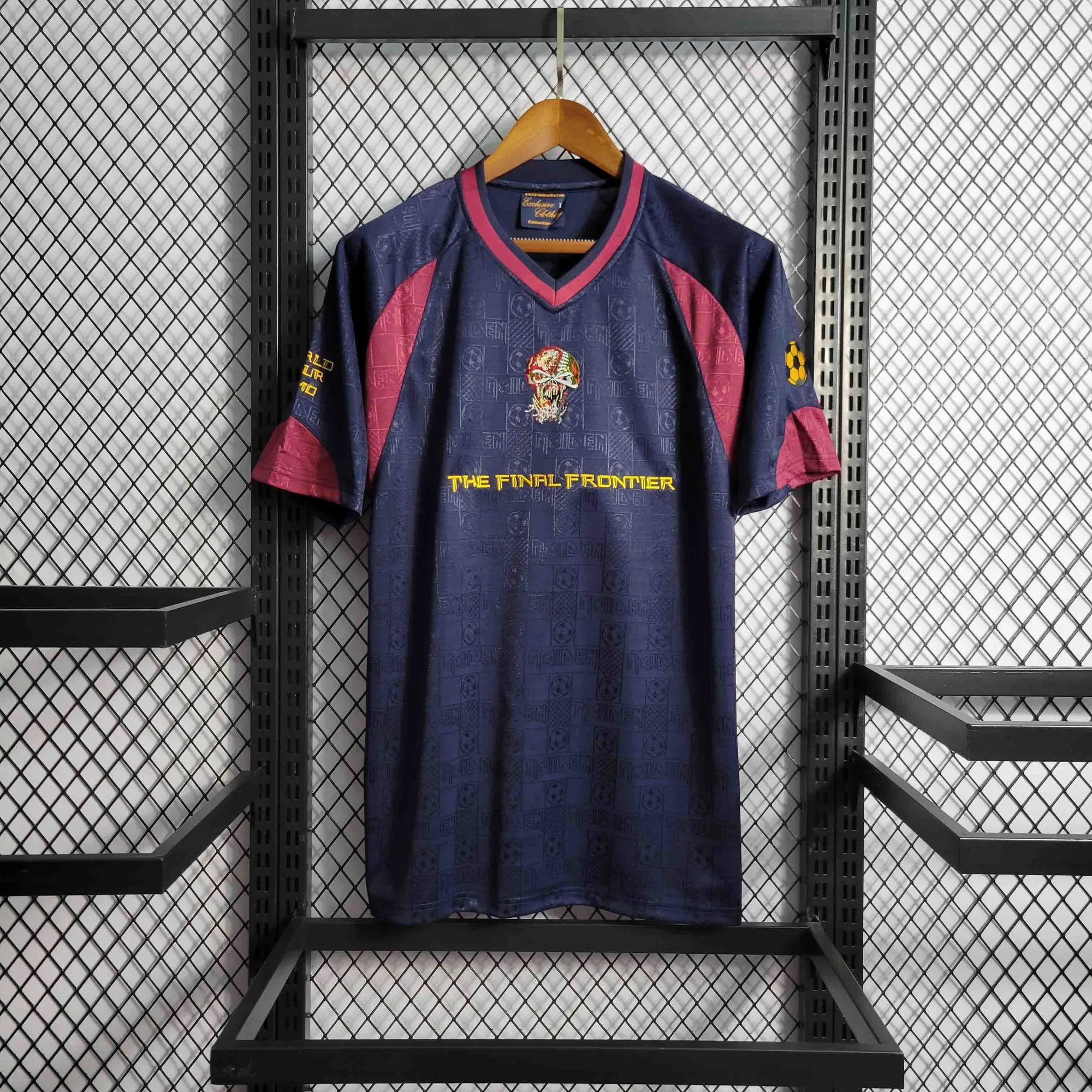 10-11 West Ham Iron Maiden Home Retro Kit Vintage Shirt Sport AAAAJersey Yupoo 7