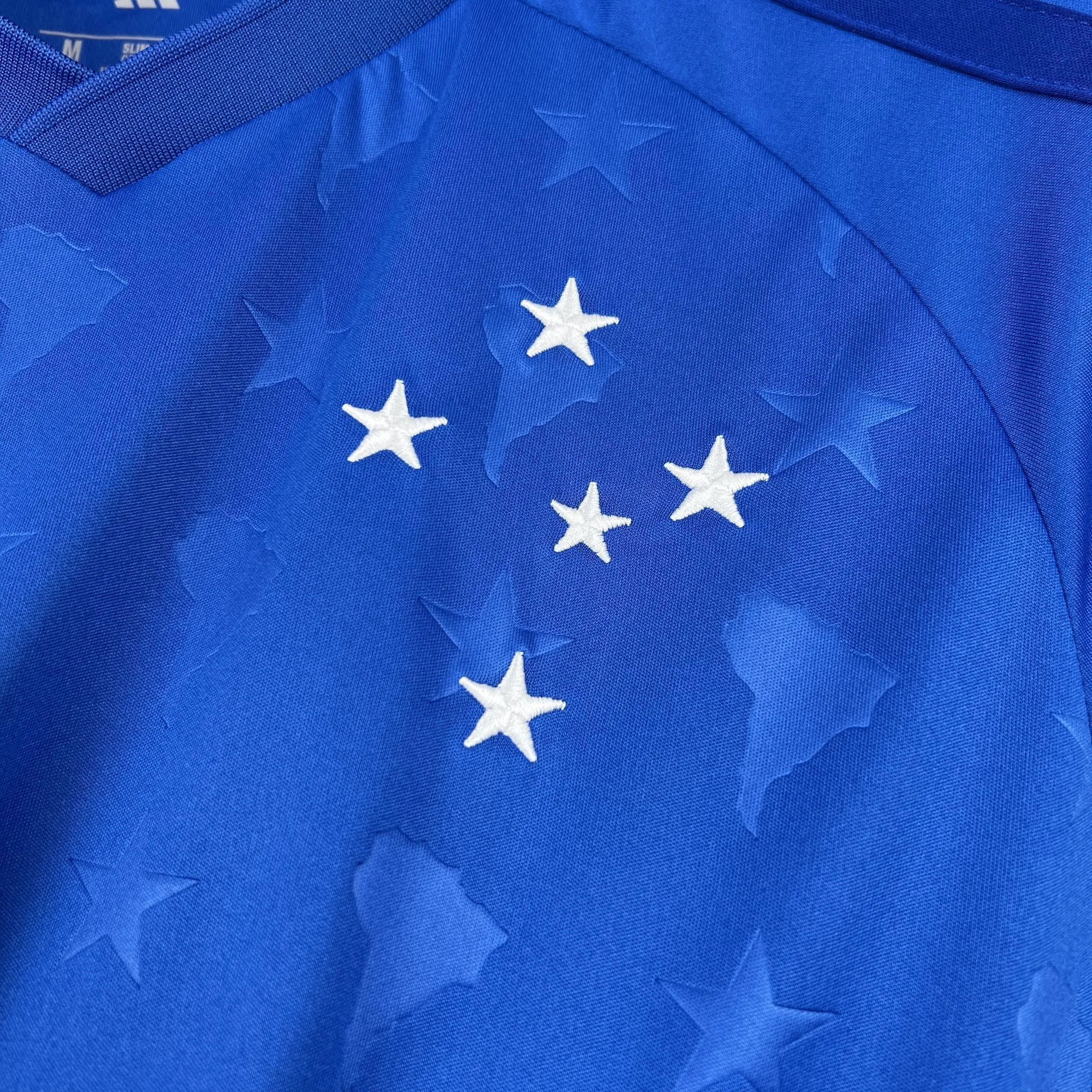26-27 Cruzeiro Home Kit Soccer Mens Blue T-Shirt AAAAJersey Supplier Yupoo 6
