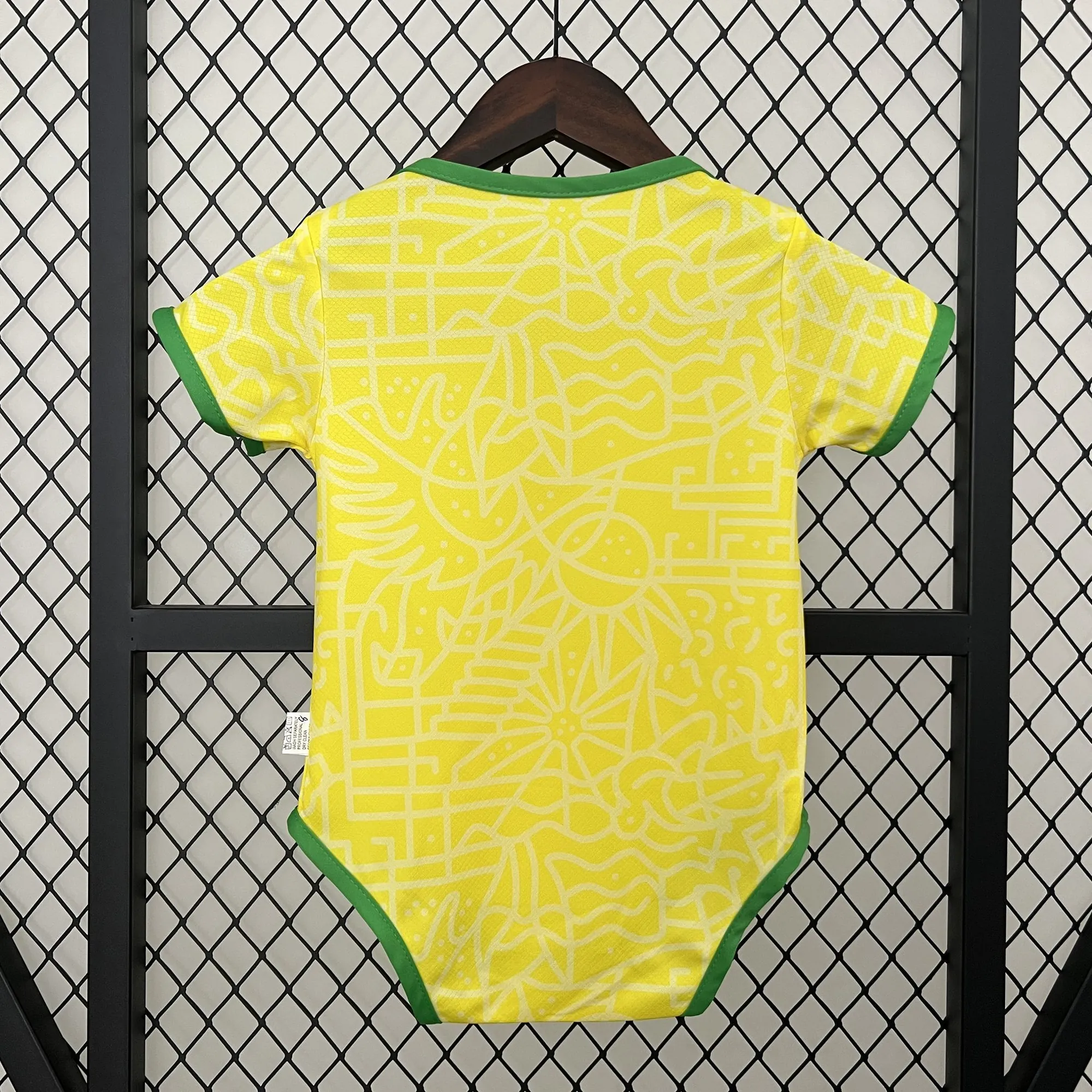 2024 Brazil Home Baby Uniform Best Wholesale Yupoo 2
