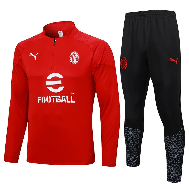 23-24 AC Milan Long Sleeve Training Suit Yupoo 3