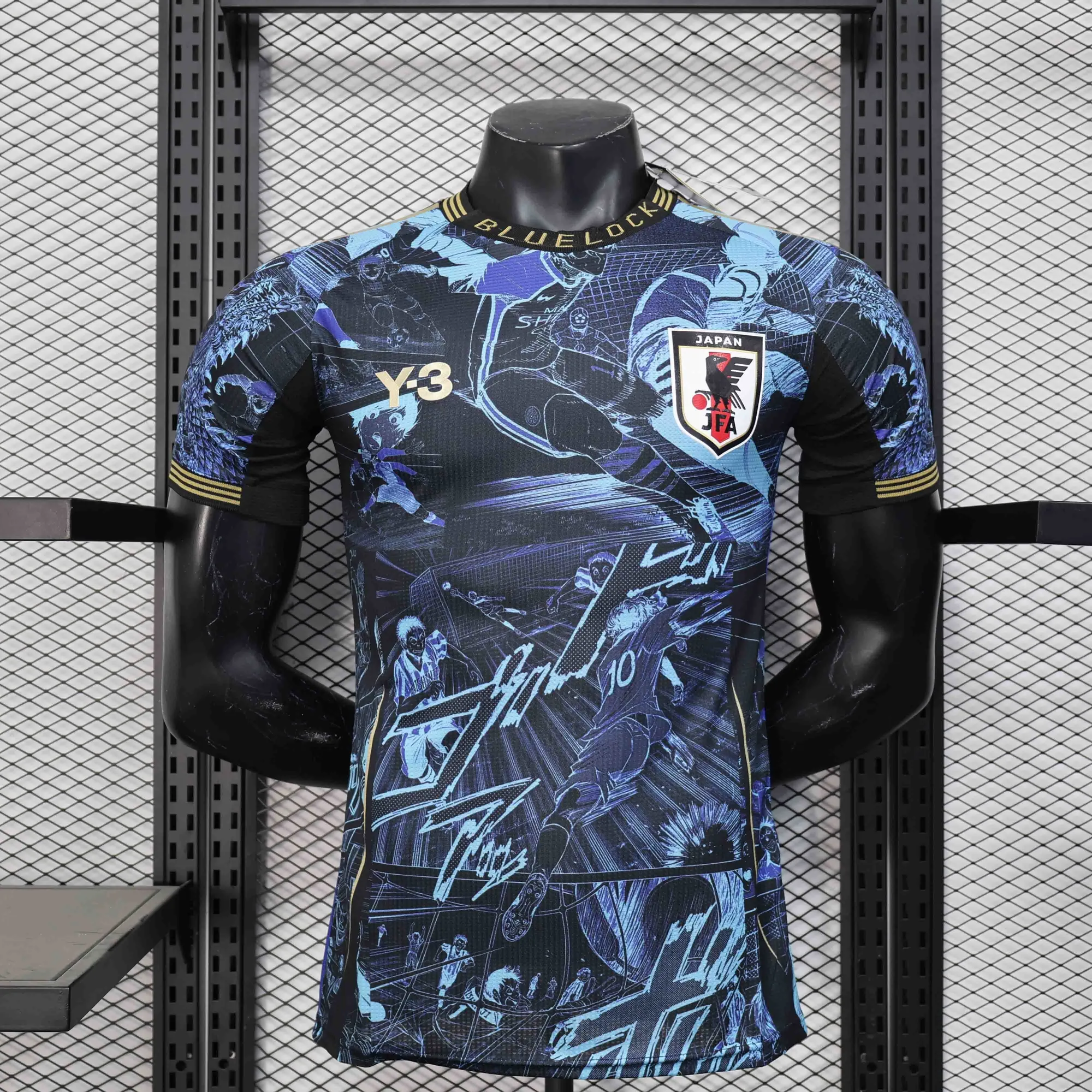 2025 Japan Y3 Captain Tsubasa Special Edition Kit Player Version Shirt AAAAJersey Dropship Yupo 3