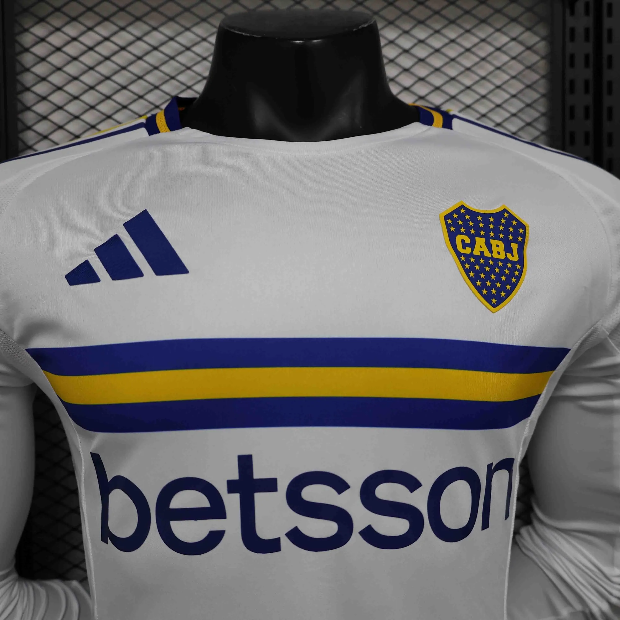 24-25 Boca Away Long Sleeve Kit Player Version Shirt Soccer AAAAJersey Yupoo 4