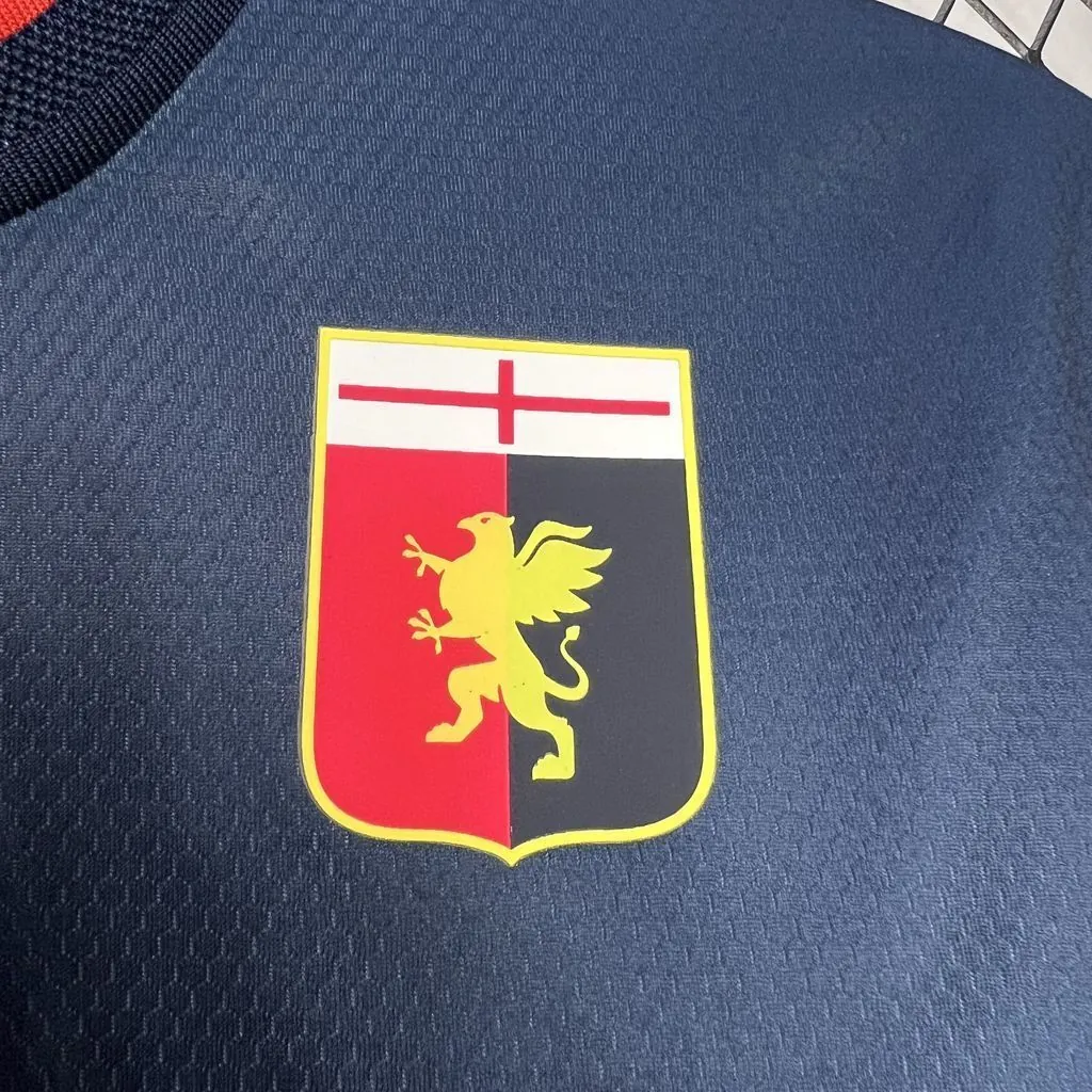 24-25 Genoa CFC Home Shirt Football Uniforms AAAAJersey Supplier Yupoo 2