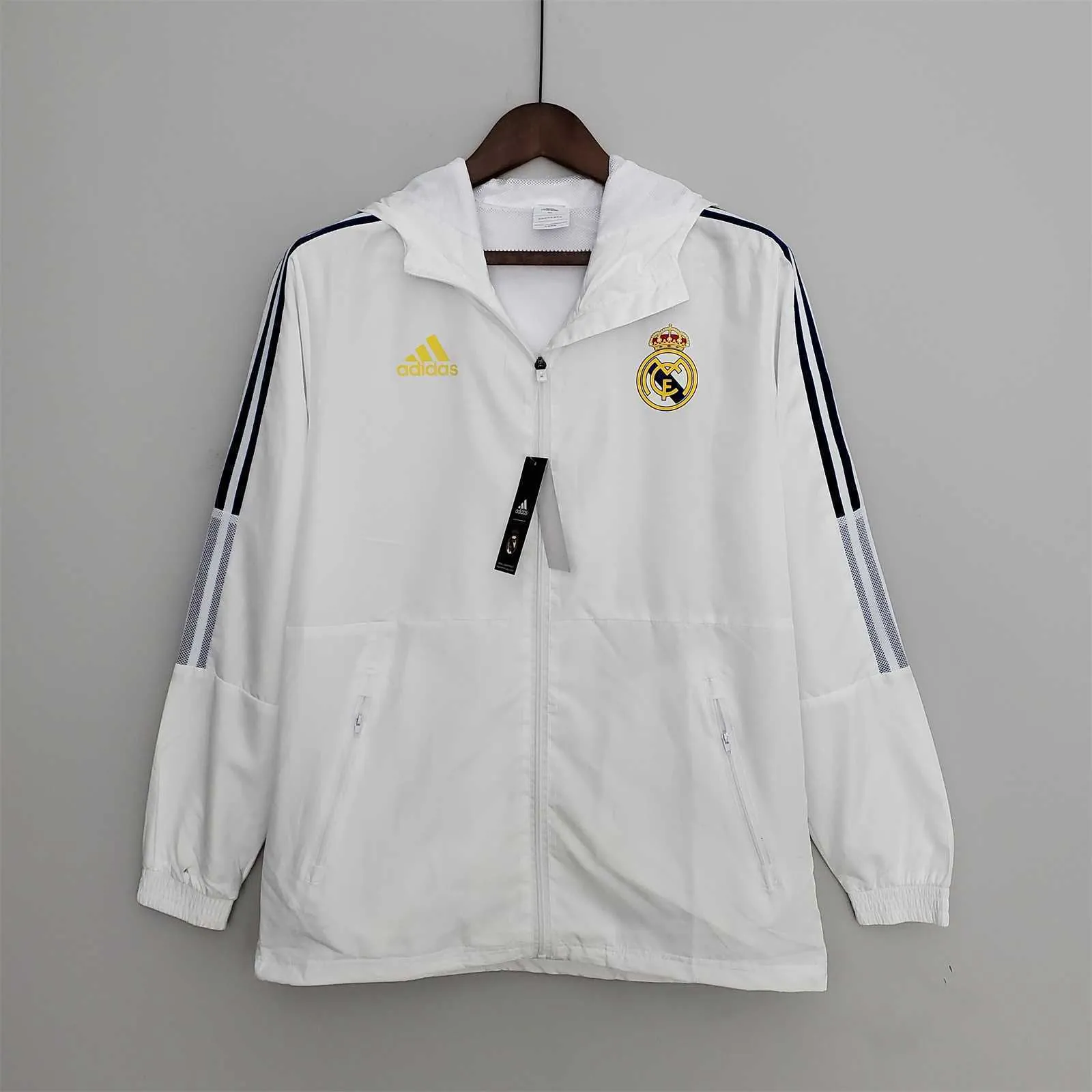 22-23 Real Madrid white windbreaker 8
