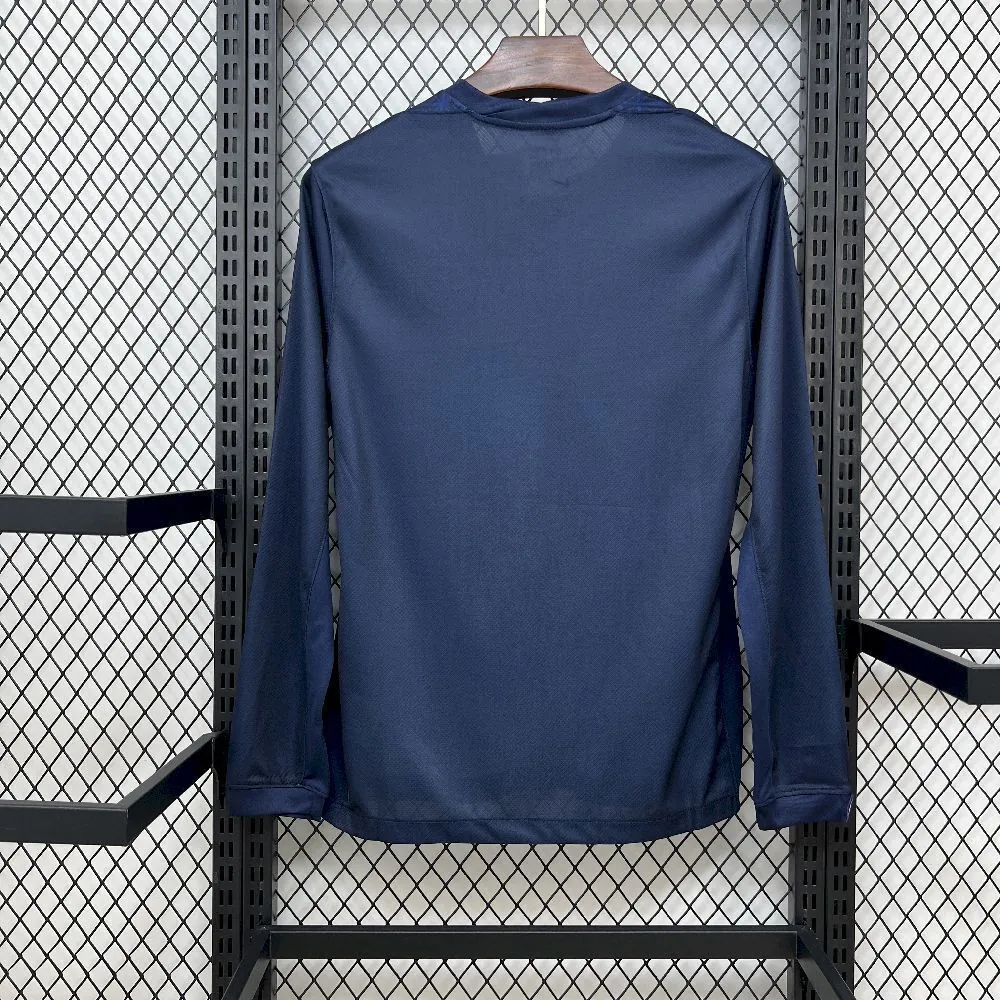 25-26 PSG Home Kit Football Long Sleeve T-Shirt AAAAJersey Supply Yupoo 1