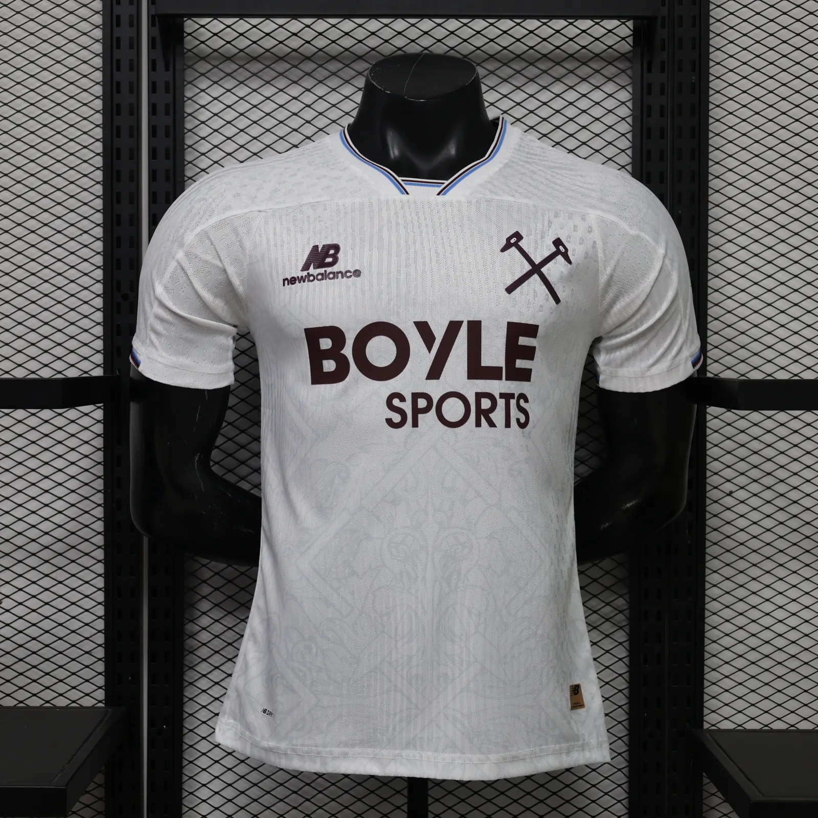 26-27 West ham Mens Away Kit Football Player Version T-Shirt AAAAJersey Supply Yupoo 7 2