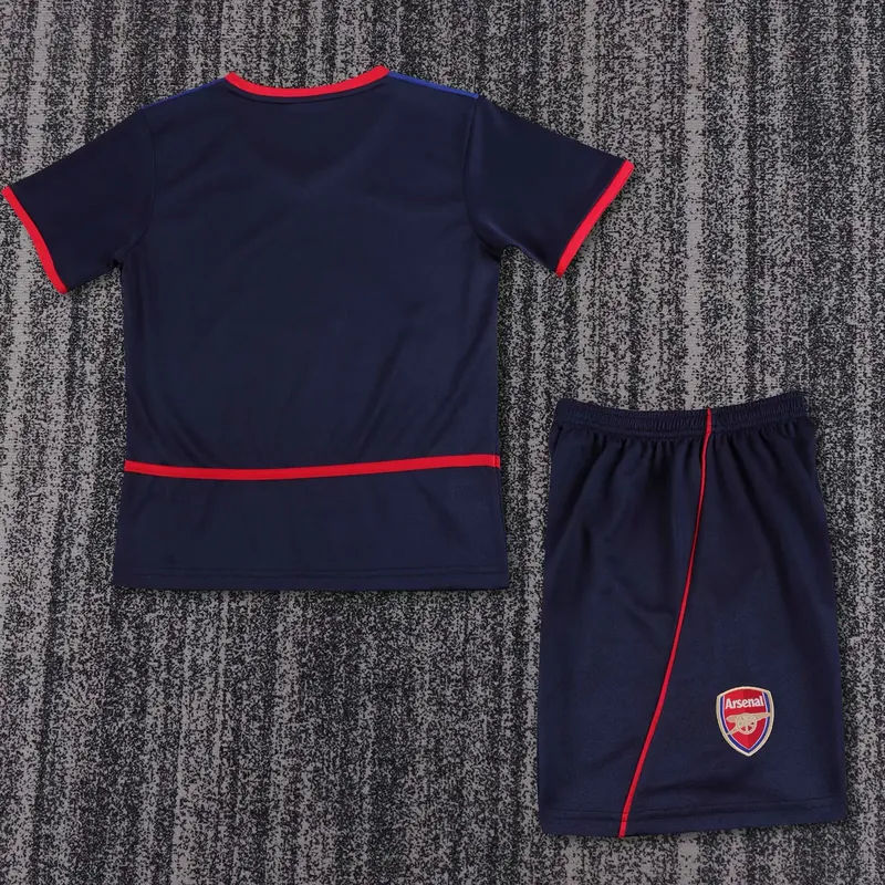 02-04 Arsenal Away Retro Kid Kits Youth Apparels Soccer AAAAJersey Yupoo 2