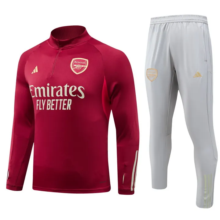 23-24 Arsenal Long Sleeve Training Suit Yupoo 3