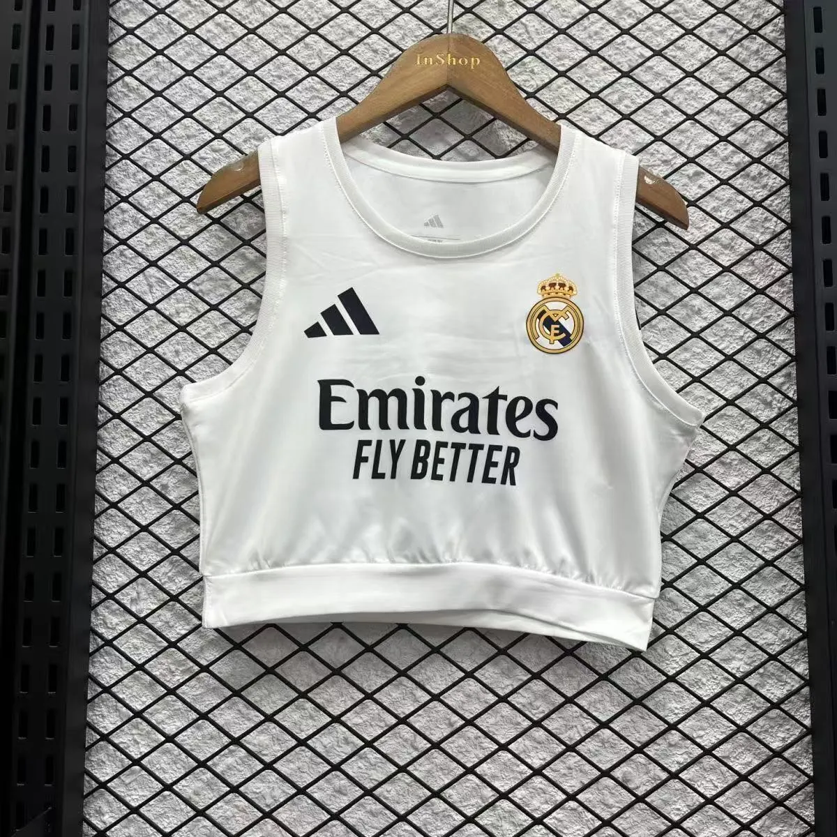 24-25 Real Madrid Home Women's Lady Vest Sino AAAAJersey Supply Yupoo 2