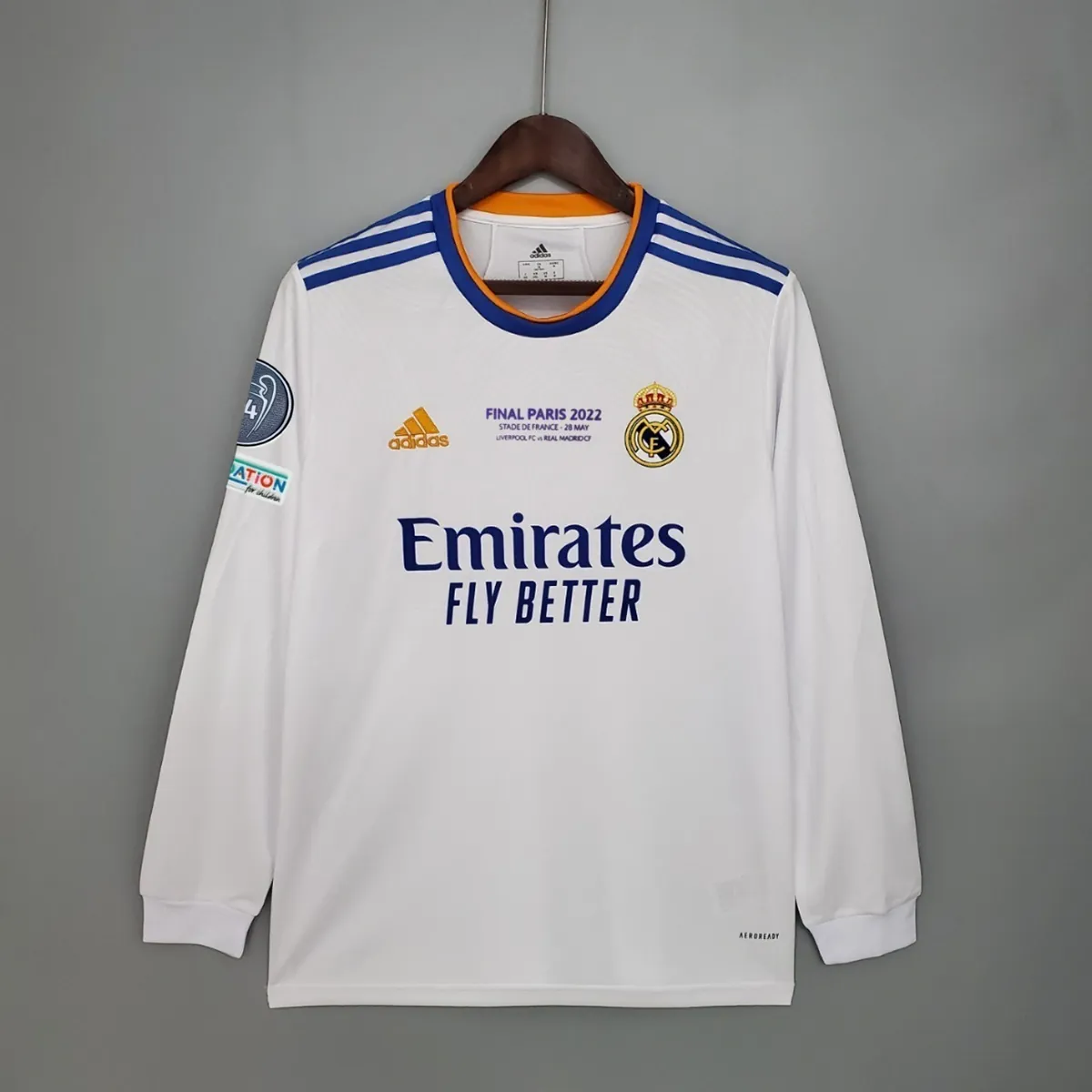 21-22 Real Madrid home long sleeve 21