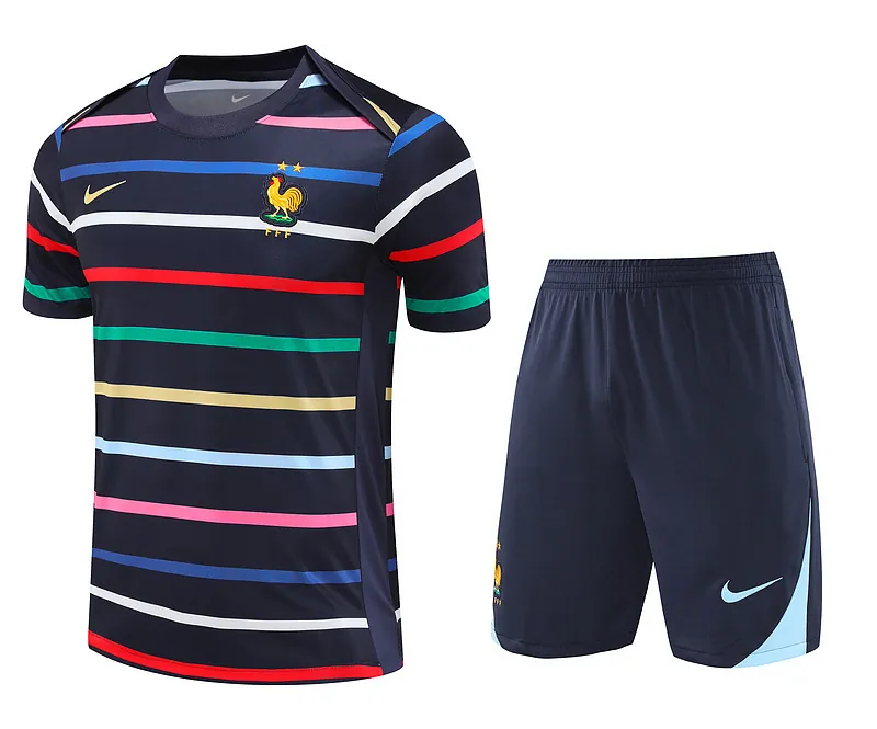 2024 France Training Soccer Jerseys Football Shirts 3