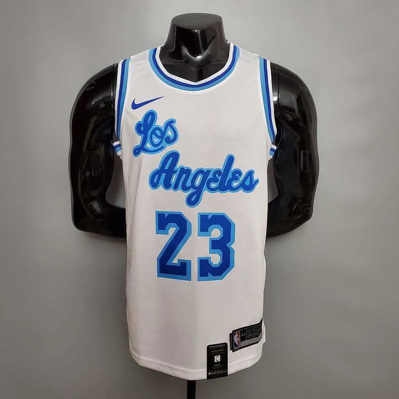 Retro night James #23 Lakers white 7