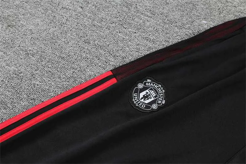 Manchester United Polo black red-three sides 19