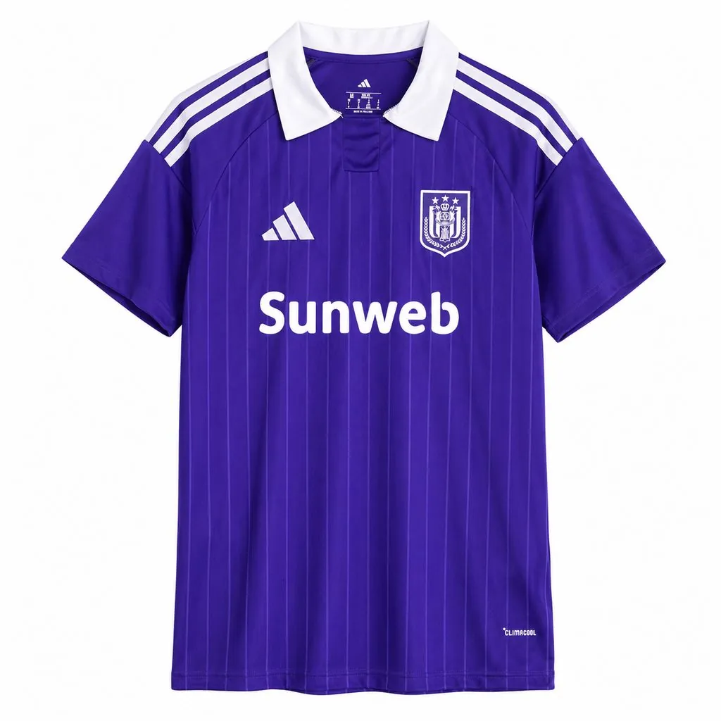 26-27 RSC Anderlecht Mens Home Kit Football T-Shirt AAAAJersey Supply Yupoo 8 1
