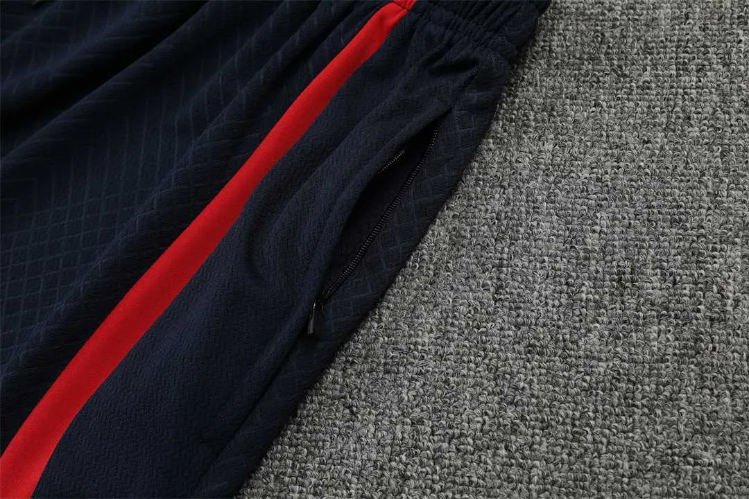 22-23 Barcelona vest training suit kit blue 4
