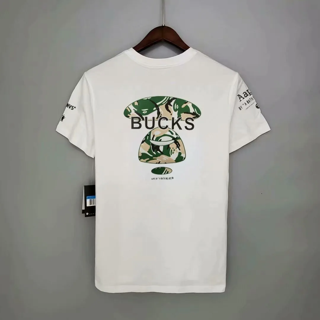 NBA Milwaukee Bucks white 1
