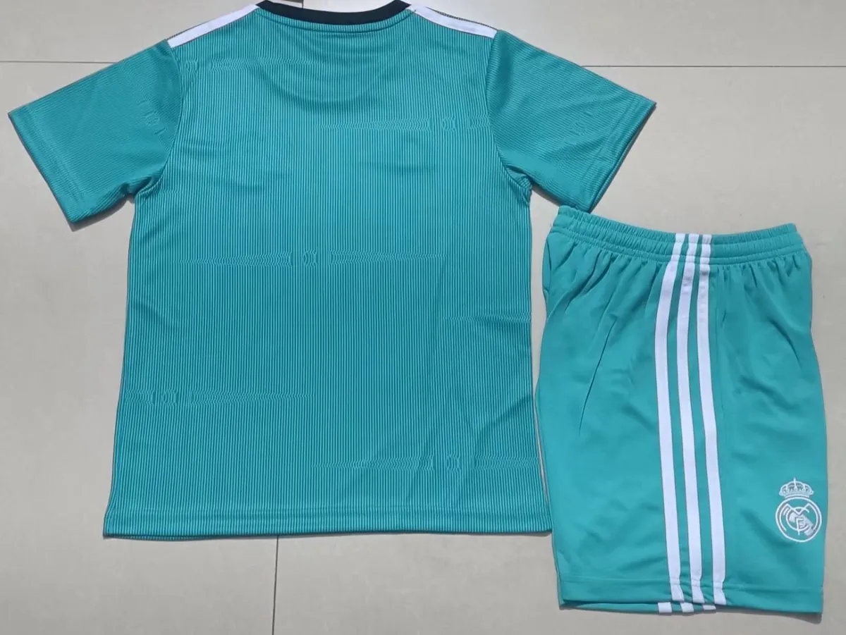 21-22 Real Madrid third away kids kit 3